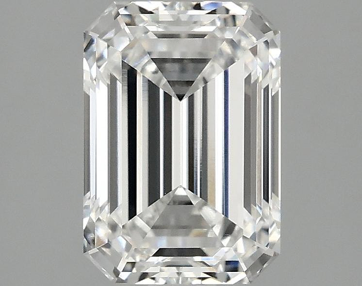 2.09 Carat Emerald Shaped Ideal Cut VVS2 IGI Certified Lab Grown Diamond