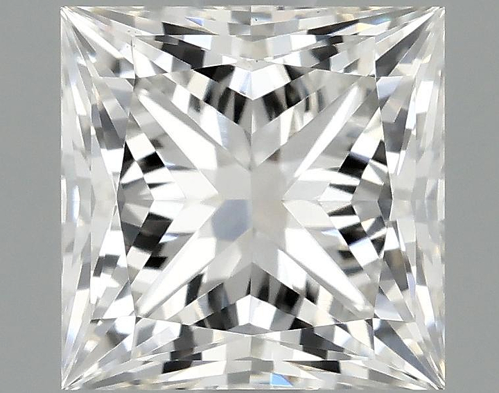 1.52 Carat Princess Shaped Ideal Cut VS1 IGI Certified Lab Grown Diamond