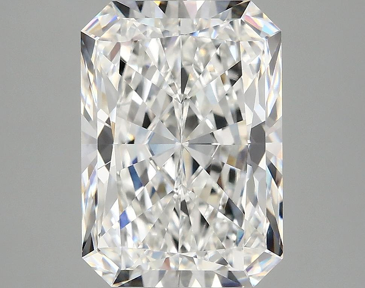 4.25 Carat Radiant Shaped Ideal Cut VVS2 IGI Certified Lab Grown Diamond