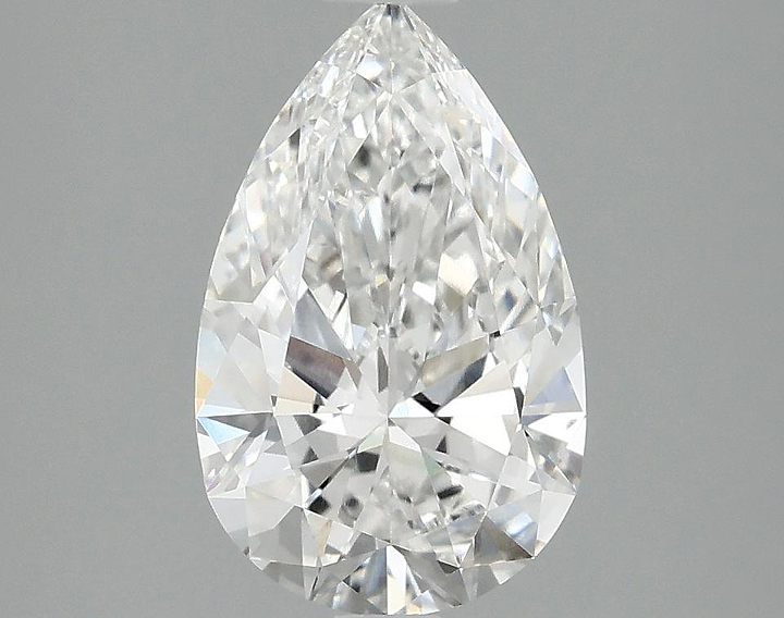 2.05 Carat Pear Shaped Ideal Cut VS2 IGI Certified Lab Grown Diamond