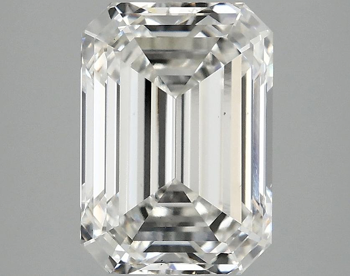 3.1 Carat Emerald Shaped Ideal Cut VS2 IGI Certified Lab Grown Diamond