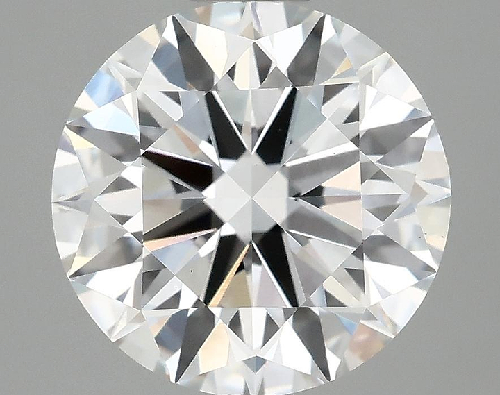 2.08 Carat Round Shaped Ideal Cut VS1 IGI Certified Lab Grown Diamond