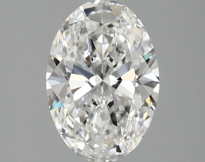 1.85 Carat Oval Shaped Ideal Cut VVS1 IGI Certified Lab Grown Diamond
