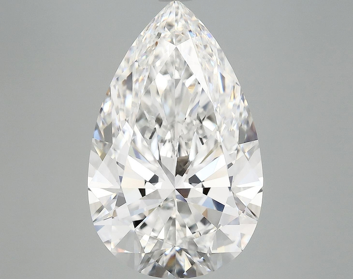 7.05 Carat Pear Shaped Ideal Cut VVS2 IGI Certified Lab Grown Diamond