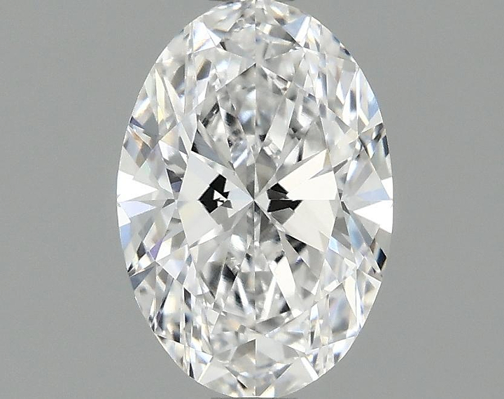 1.06 Carat Oval Shaped Ideal Cut VVS2 IGI Certified Lab Grown Diamond