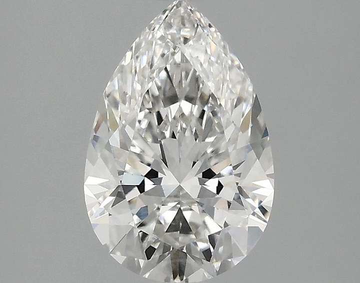 1.53 Carat Pear Shaped Excellent Cut VVS2 IGI Certified Lab Grown Diamond