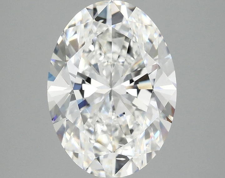 4.02 Carat Oval Shaped Excellent Cut SI1 IGI Certified Lab Grown Diamond