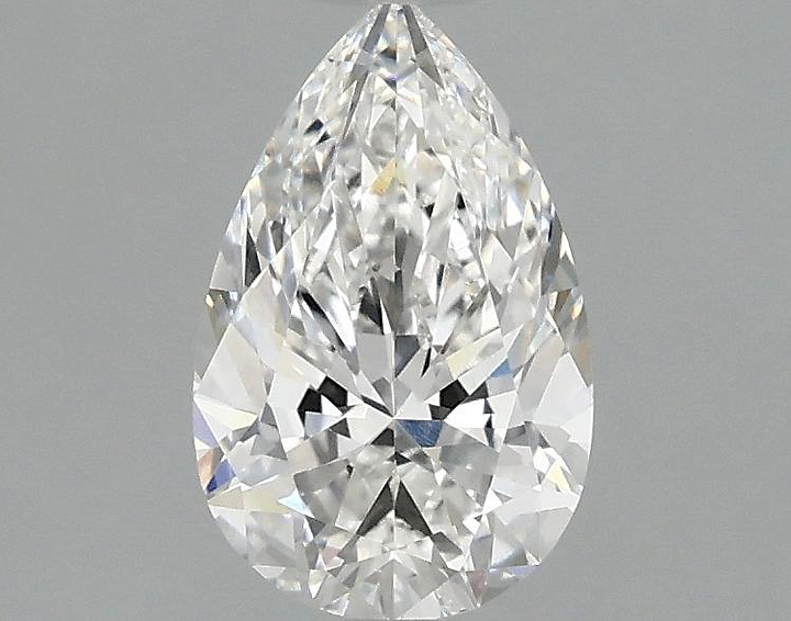 1.08 Carat Pear Shaped Ideal Cut VVS1 IGI Certified Lab Grown Diamond