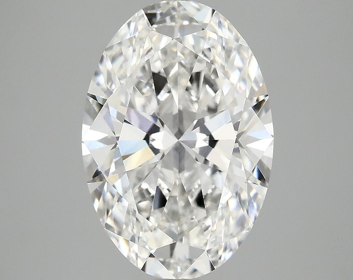 4.05 Carat Oval Shaped Ideal Cut VVS2 IGI Certified Lab Grown Diamond