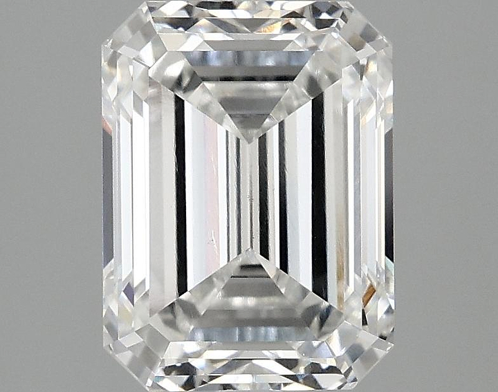 2.88 Carat Emerald Shaped Excellent Cut VS1 IGI Certified Lab Grown Diamond