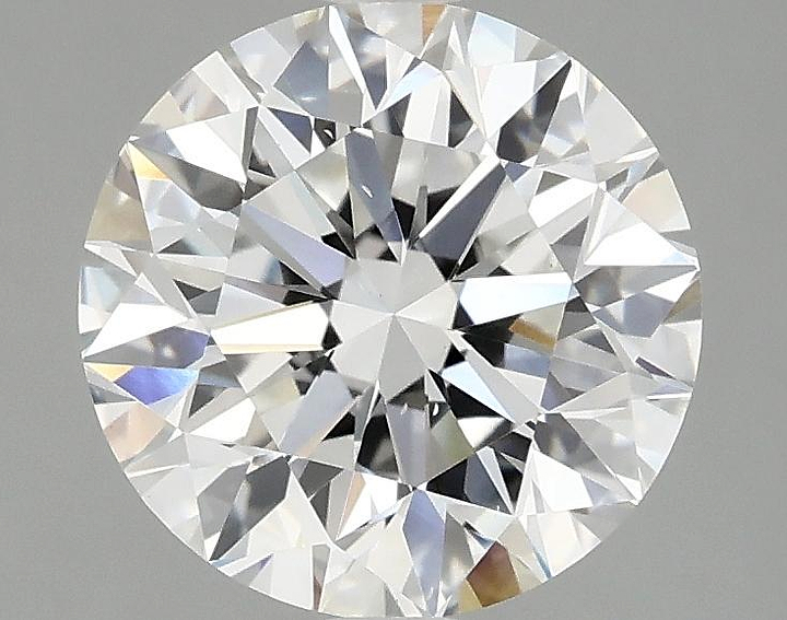 2.5 Carat Round Shaped Excellent Cut VS2 IGI Certified Lab Grown Diamond