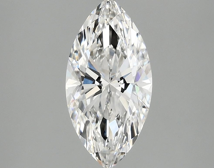 1.57 Carat Marquise Shaped Ideal Cut VVS2 IGI Certified Lab Grown Diamond