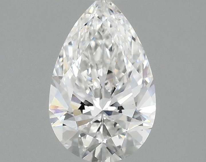 1.07 Carat Pear Shaped Ideal Cut VVS2 IGI Certified Lab Grown Diamond