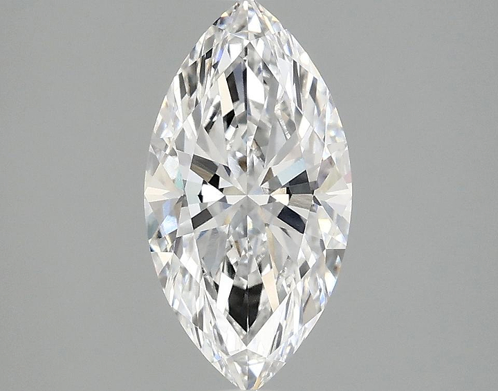 1.51 Carat Marquise Shaped Ideal Cut VS1 IGI Certified Lab Grown Diamond