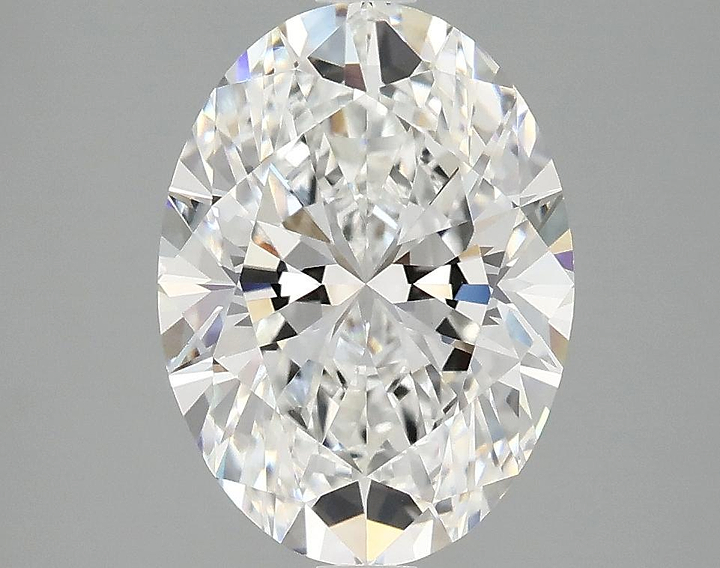 3.06 Carat Oval Shaped Excellent Cut VVS2 IGI Certified Lab Grown Diamond