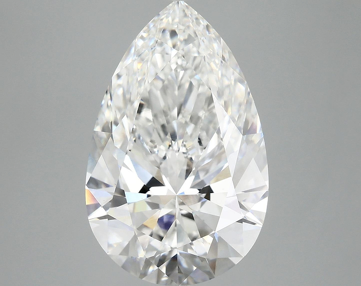 7.15 Carat Pear Shaped Ideal Cut VVS2 IGI Certified Lab Grown Diamond
