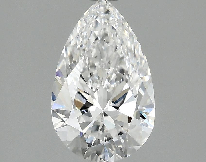 1.43 Carat Pear Shaped Ideal Cut VVS2 IGI Certified Lab Grown Diamond