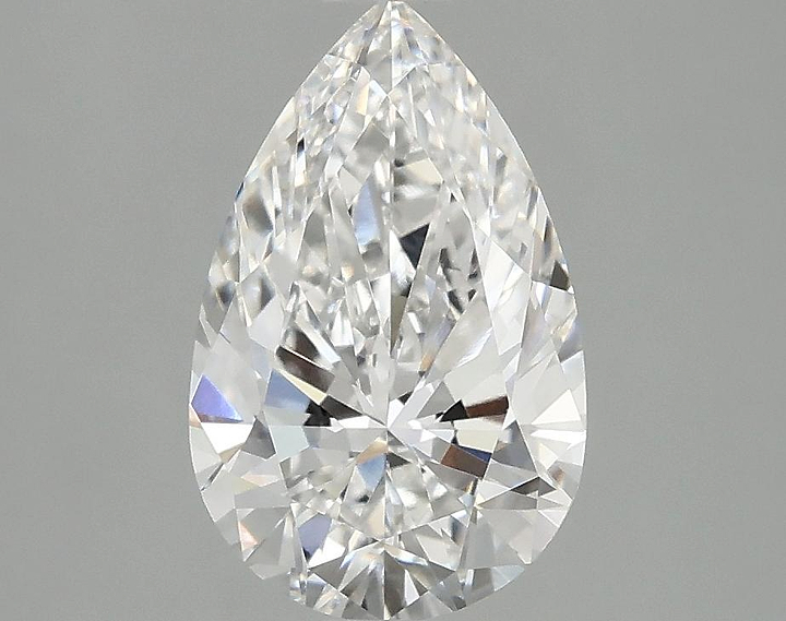 1.97 Carat Pear Shaped Ideal Cut VVS2 IGI Certified Lab Grown Diamond