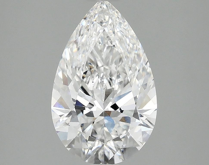 2.1 Carat Pear Shaped Ideal Cut VVS2 IGI Certified Lab Grown Diamond