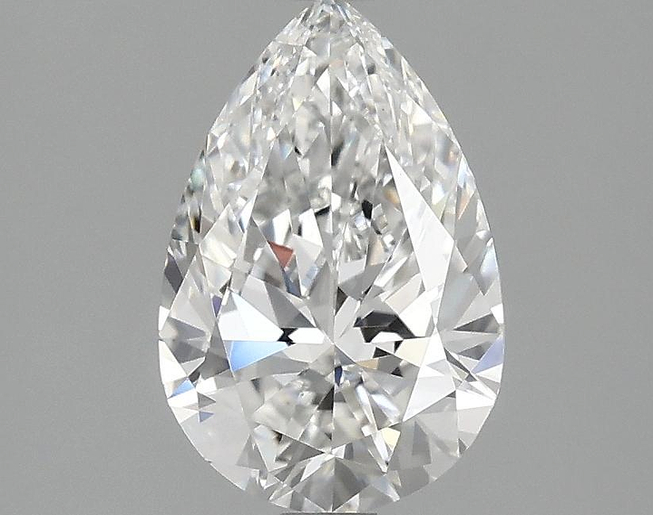 1.48 Carat Pear Shaped Excellent Cut VS1 IGI Certified Lab Grown Diamond