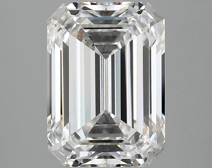 3.05 Carat Emerald Shaped Ideal Cut VS1 IGI Certified Lab Grown Diamond