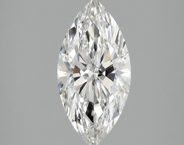 1.55 Carat Marquise Shaped Ideal Cut VVS2 IGI Certified Lab Grown Diamond