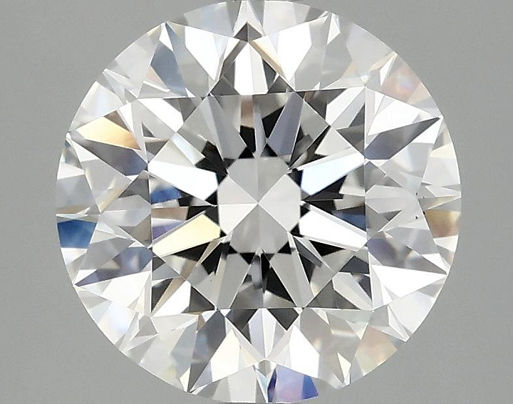 3.08 Carat Round Shaped Excellent Cut VS1 IGI Certified Lab Grown Diamond