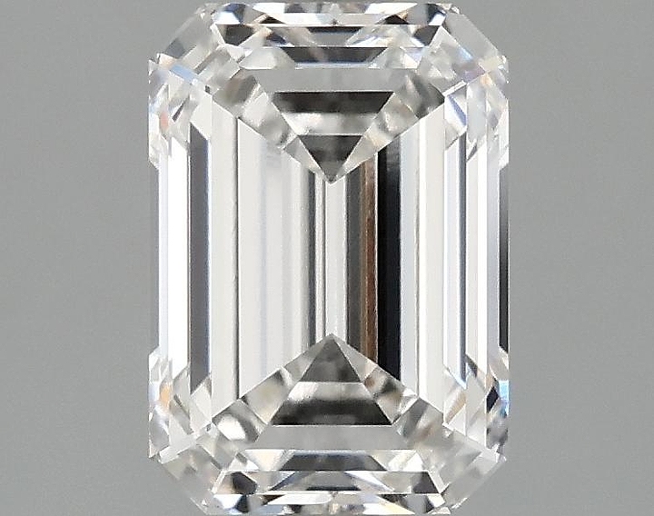 2.06 Carat Emerald Shaped Ideal Cut VVS2 IGI Certified Lab Grown Diamond