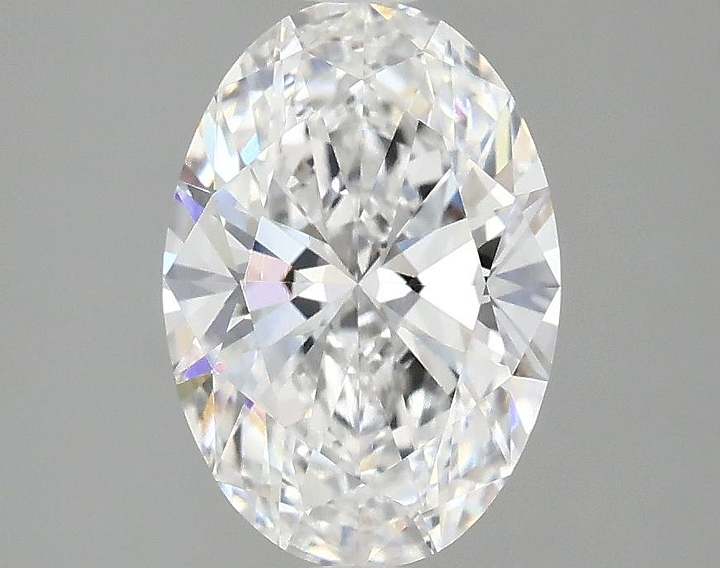 2.02 Carat Oval Shaped Ideal Cut VVS2 IGI Certified Lab Grown Diamond