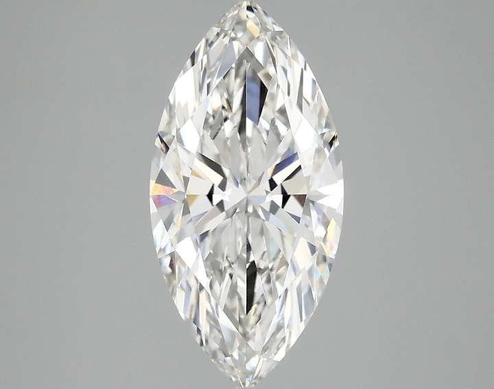 2.53 Carat Marquise Shaped Ideal Cut VVS1 IGI Certified Lab Grown Diamond