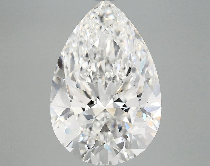 7.46 Carat Pear Shaped Excellent Cut VS1 IGI Certified Lab Grown Diamond