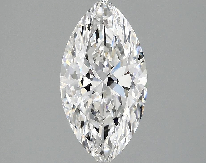 1.45 Carat Marquise Shaped Ideal Cut VVS2 IGI Certified Lab Grown Diamond