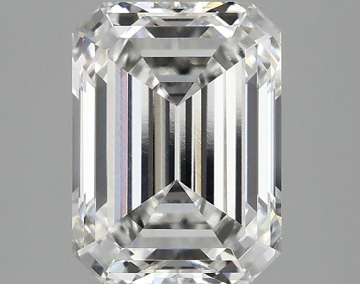 3.07 Carat Emerald Shaped Excellent Cut VS1 IGI Certified Lab Grown Diamond