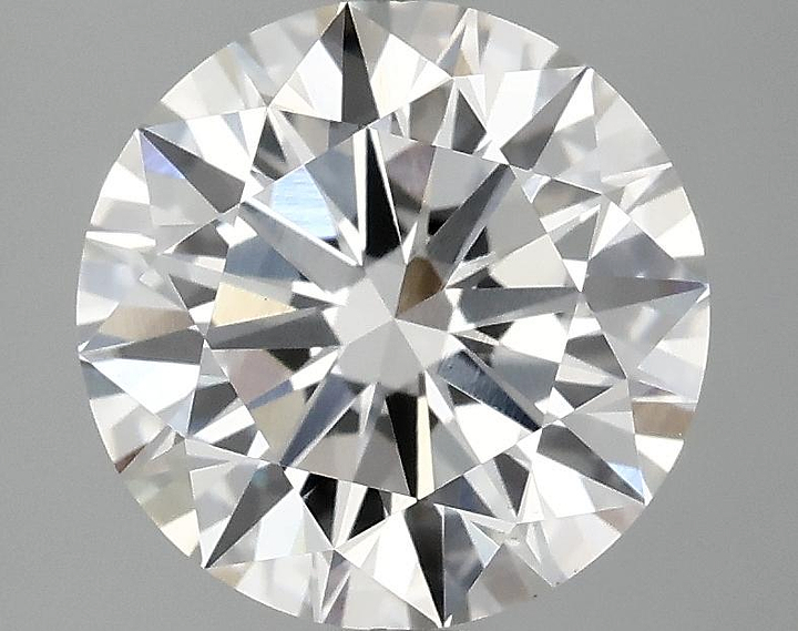 2.14 Carat Round Shaped Ideal Cut VVS2 IGI Certified Lab Grown Diamond