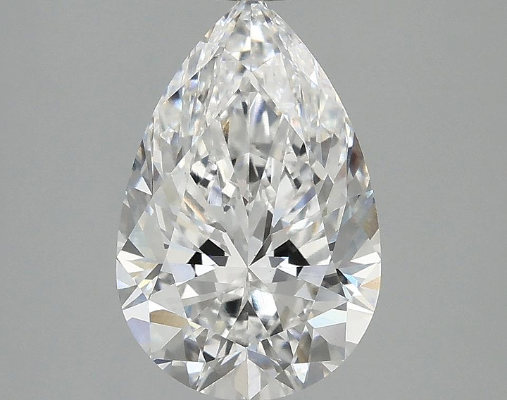 2.51 Carat Pear Shaped Excellent Cut VS1 IGI Certified Lab Grown Diamond