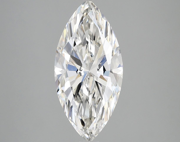 2.51 Carat Marquise Shaped Excellent Cut VVS2 IGI Certified Lab Grown Diamond