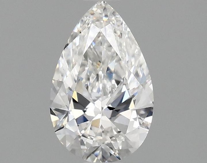 0.99 Carat Pear Shaped Ideal Cut VVS2 IGI Certified Lab Grown Diamond