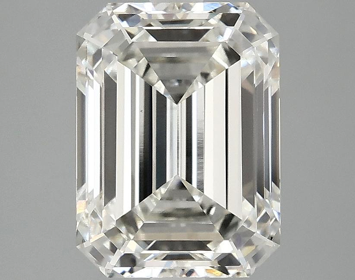 3.07 Carat Emerald Shaped Excellent Cut VS1 IGI Certified Lab Grown Diamond