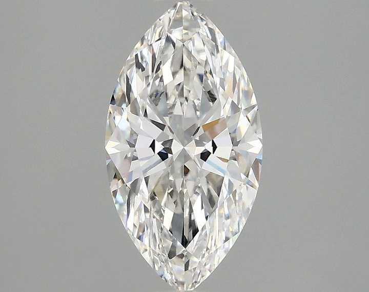 1.55 Carat Marquise Shaped Excellent Cut VVS2 IGI Certified Lab Grown Diamond