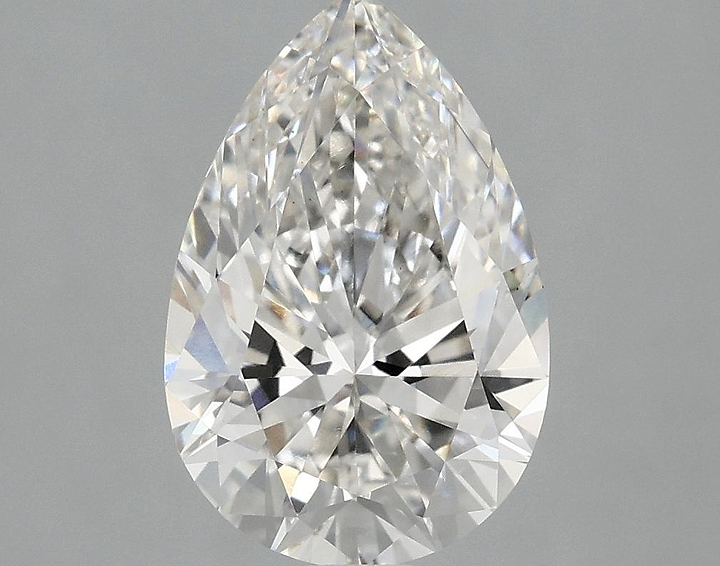 2.42 Carat Pear Shaped Excellent Cut VS1 IGI Certified Lab Grown Diamond