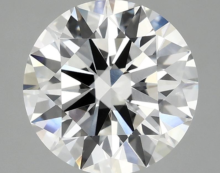 3.07 Carat Round Shaped Ideal Cut VVS2 IGI Certified Lab Grown Diamond
