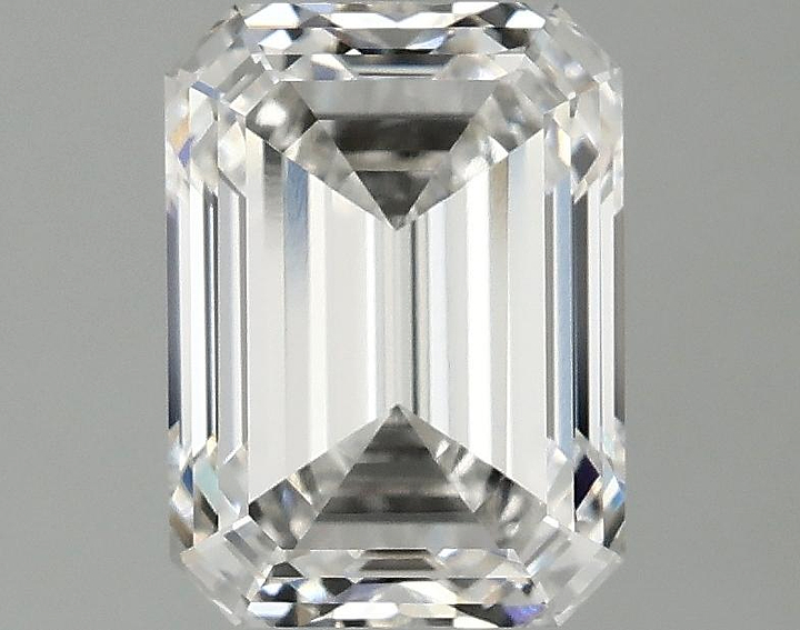 2.09 Carat Emerald Shaped Excellent Cut VVS2 IGI Certified Lab Grown Diamond