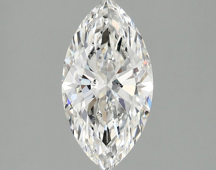 1.55 Carat Marquise Shaped Ideal Cut VVS2 IGI Certified Lab Grown Diamond
