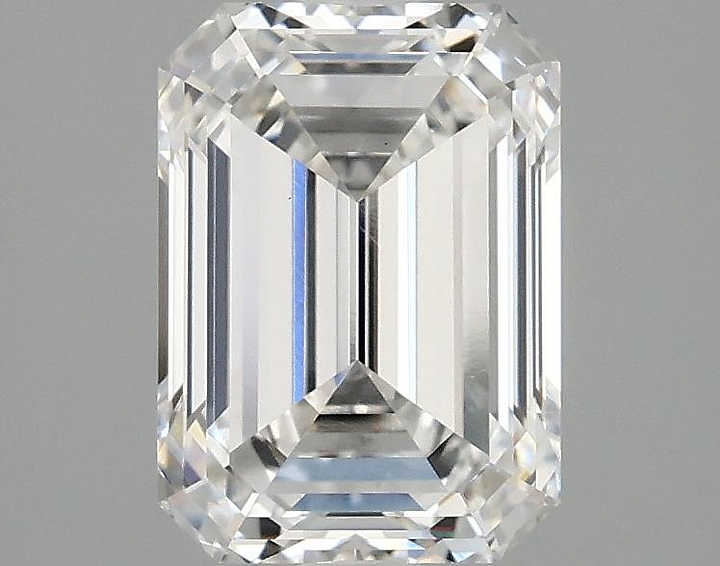 2.07 Carat Emerald Shaped Excellent Cut VS1 IGI Certified Lab Grown Diamond
