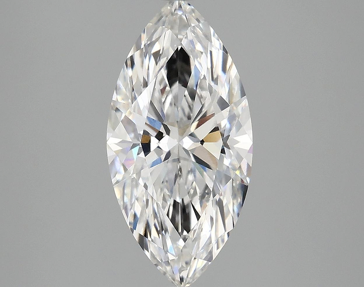 2.37 Carat Marquise Shaped Ideal Cut VS1 IGI Certified Lab Grown Diamond