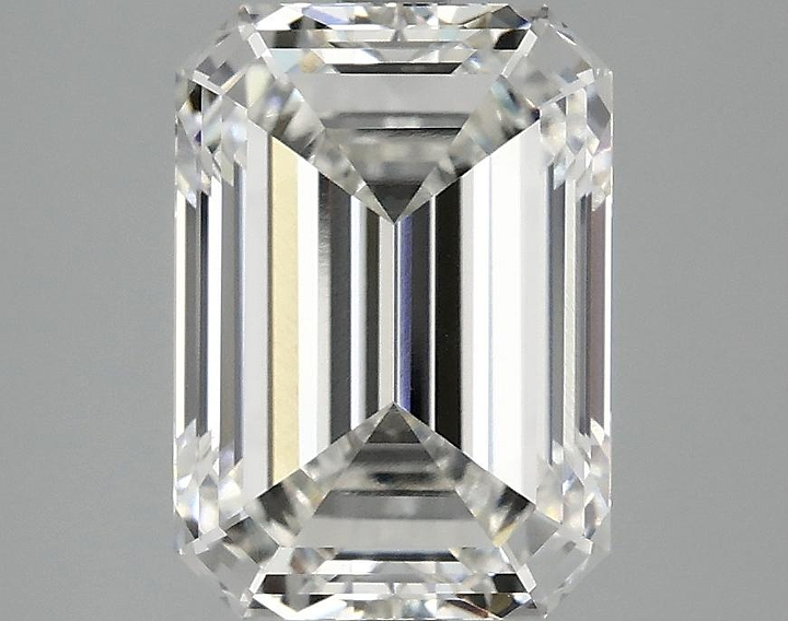 3.35 Carat Emerald Shaped Ideal Cut VVS2 IGI Certified Lab Grown Diamond