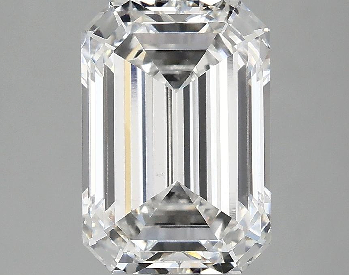 3.09 Carat Emerald Shaped Ideal Cut VS1 IGI Certified Lab Grown Diamond