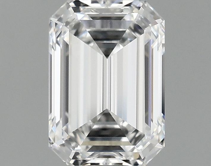 1.04 Carat Emerald Shaped Ideal Cut VVS2 IGI Certified Lab Grown Diamond