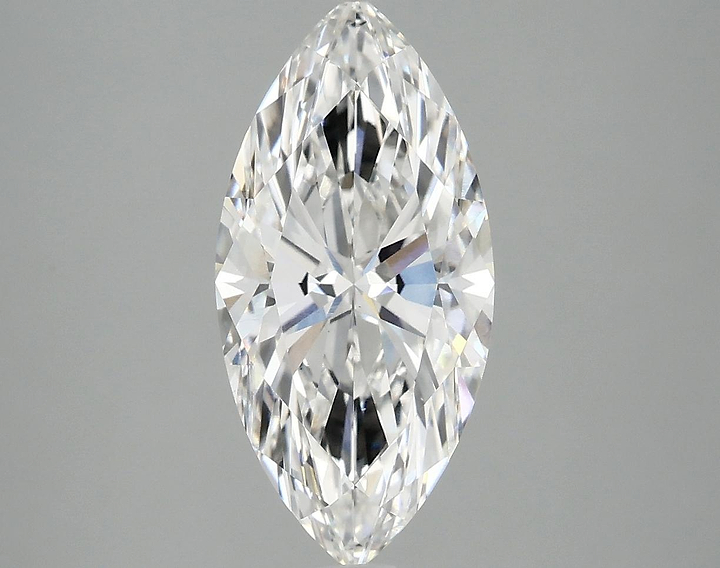 2.56 Carat Marquise Shaped Excellent Cut VS1 IGI Certified Lab Grown Diamond