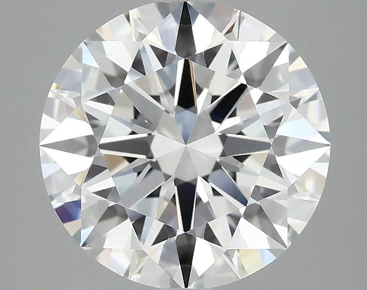 3.07 Carat Round Shaped Ideal Cut VVS2 IGI Certified Lab Grown Diamond